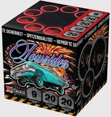 Lowrider ist eine 9 Schuss Batterie von Xplode