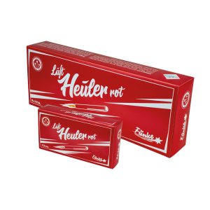 Luftheuler Rot sind Fontänen von Funke