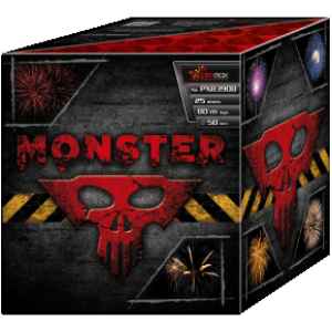 Monster 25 Schuss Batterie mit einem Kaliber von 50mm von Piromax feuerwerk