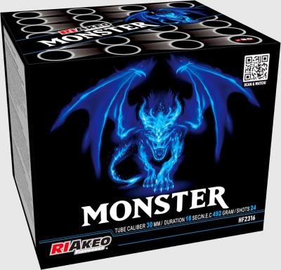 Monster ist eine 24 Schuss Batterie von Riakeo