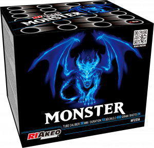 Monster ist eine 24 Schuss Batterie von Riakeo