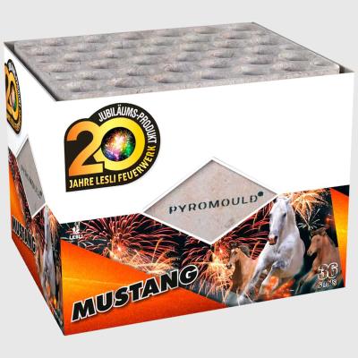 Mustang ist eine 36 Schuss Batterie von Lesli