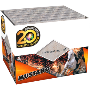 Mustang ist eine 36 Schuss Batterie von Lesli