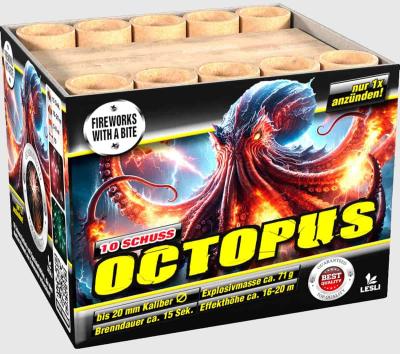 Octopus ist eine 10 Schuss Batterie von Lesli