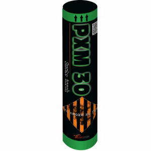 Rauchfackel Grün PXM30 ist grüner Rauch von Piromax feuerwerk