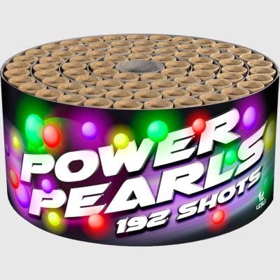Power Pearls 192 192 Schuss Batterie von Lesli feuerwerk