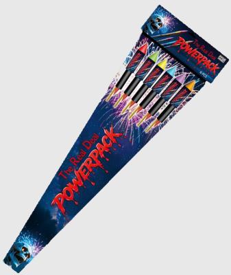 Powerpack ist ein Raketensortiment von Pyro Specials