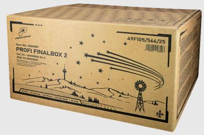 Profi Finalbox 2 ist ein 84 Schuss Verbund von Startrade