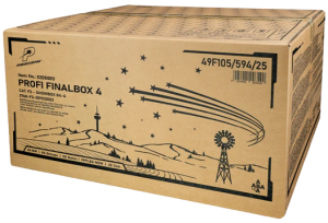 Profi Finalbox 4 ist ein 84 Schuss Verbund von Startrade