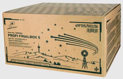 Profi Finalbox 5 ist ein 84 Schuss Verbund von Startrade