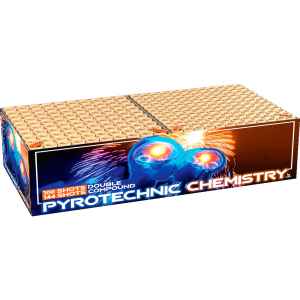 Pyrotechnic Chemistry ist ein 244 Schuss Verbund von Lesli