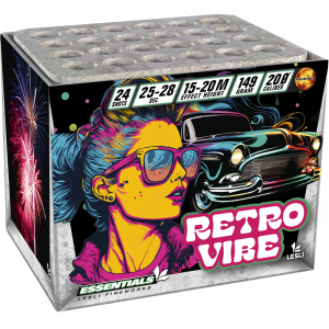 Retro Vibe ist eine 24 Schuss Batterie von Lesli.