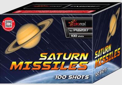 Saturn Missiles 100 ist eine 100 Schuss Batterie von Piromax