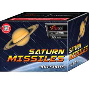 Saturn Missiles 100 ist eine 100 Schuss Batterie von Piromax