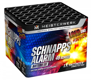 Schnaps Alarm ist eine 49 Schuss Batterie von Geisha