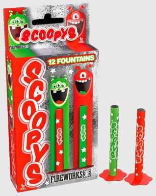 Scoopys von Lesli sind Strobos mit einer nachfolgenden Glitzershow in der Kategorie F1 für Kinder ab 12 Jahren