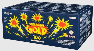 Screaming Gold ist ein 100 Schuss Verbund von Funke