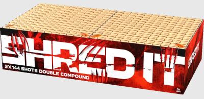 Shred It Showbox ist ein 288 Schuss Verbund von Lesli