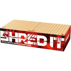 Shred It Showbox ist ein 288 Schuss Verbund von Lesli