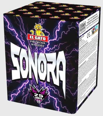 Sonora ist eine 25 Schuss Batterie von El Gato