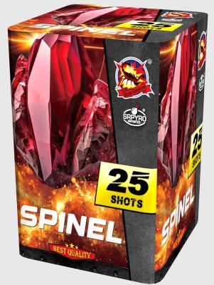 Spinel ist eine 25 Schuss Batterie von SR Pyro