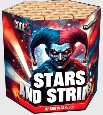 Stars And Stripes ist eine 37 Schuss Batterie von Lesli