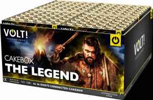 The Legend 144 Schuss Verbund von Volt feuerwerk
