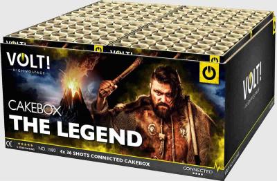 The Legend 144 Schuss Verbund von Volt feuerwerk
