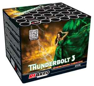 Thunderbolt 3 ist eine 36 Schuss Batterie von Riakeo