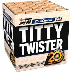 Titty Twister ist eine 25 Schuss Batterie von Lesli