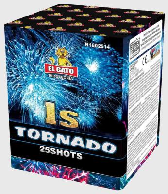 Tornado 1 Sek. ist eine 25 Schuss Batterie von El Gato