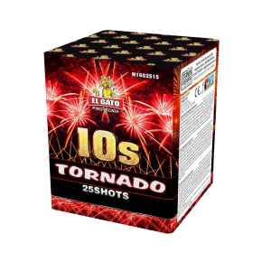 Tornado 10 Sek. ist eine 25 Schuss Batterie von El Gato