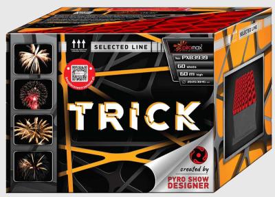 Trick ist eine 60 Schuss batterie von Piromax
