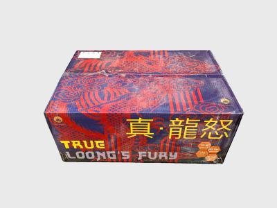 True Loong´s Fury ist ein 100 Schuss Verbund von Genie Fireworks