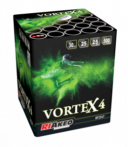 Vortex 4 ist eine 25 Schuss Batterie von Riakeo