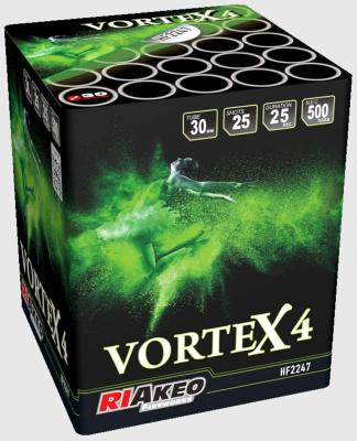 Vortex 4 ist eine 25 Schuss Batterie von Riakeo