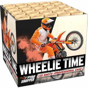 Wheelie Time ist eine 25 Schuss Batterie von Lesli.