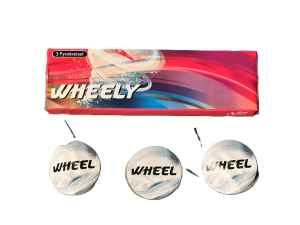 Wheely sind Pyrokreisel von Pyro Art feuerwerk