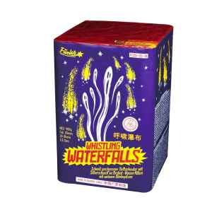 Whistling Waterfalls ist eine 25 Schuss Batterie von Funke