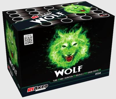 Wolf ist eine 25 Schuss Batterie von Riakeo