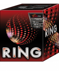 Ring 16 Schuss Batterie von Piromax feuerwerk