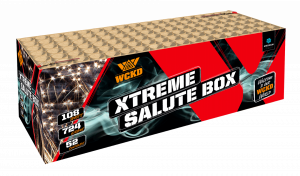 Xtreme Salute Box ist eine 108 schuss batterie von Magnum Feuerwerk