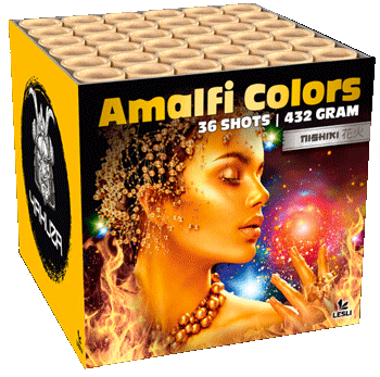 Amalfi Colors ist eine 36 Schuss Batterie von Lesli