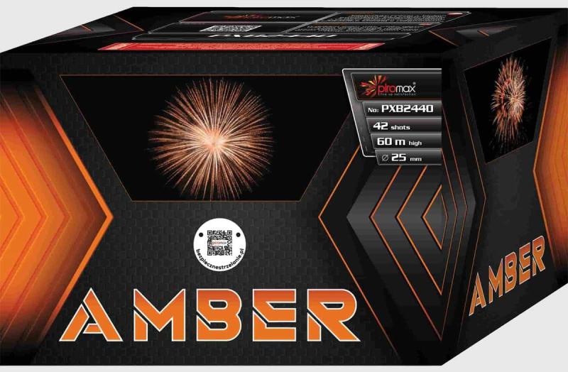 Amber ist eine 42 Schuss Batterie von Piromax