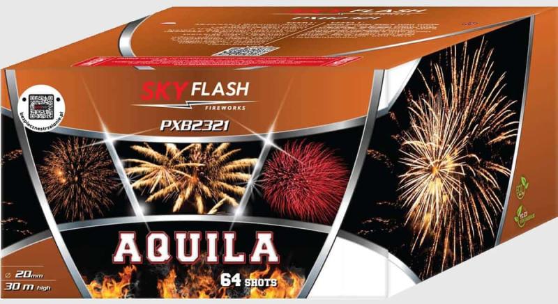 Aquila ist eine 64 Schuss Batterie von Piromax