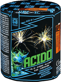 Acido ist eine 10 Schuss Batterie von Argento