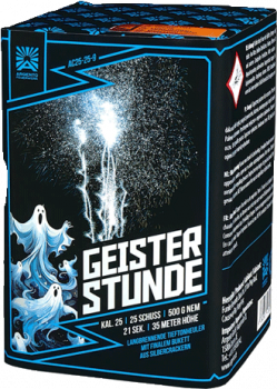 Geisterstunde ist eine 25 Schuss Batterie von Argento