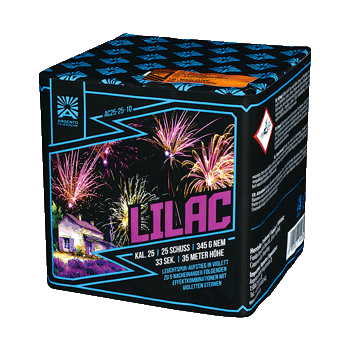 Lilac ist eine 25 Schuss Batterie von Argento