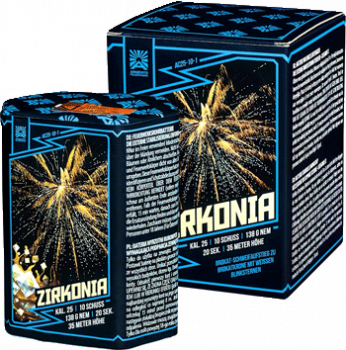 Zirkonia ist eine 10 Schuss Batterie von Argento