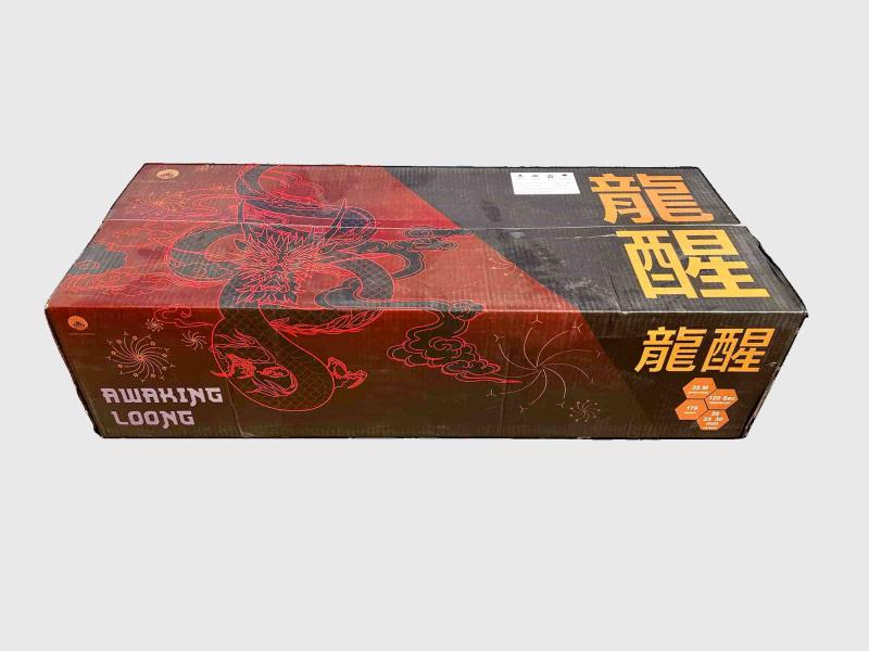 Awaking Loong ist ein 179 Schuss Verbund von Genie Fireworks